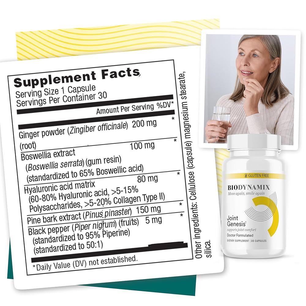 Experience Lasting Comfort with Joint Genesis Ingredients That Truly Work
