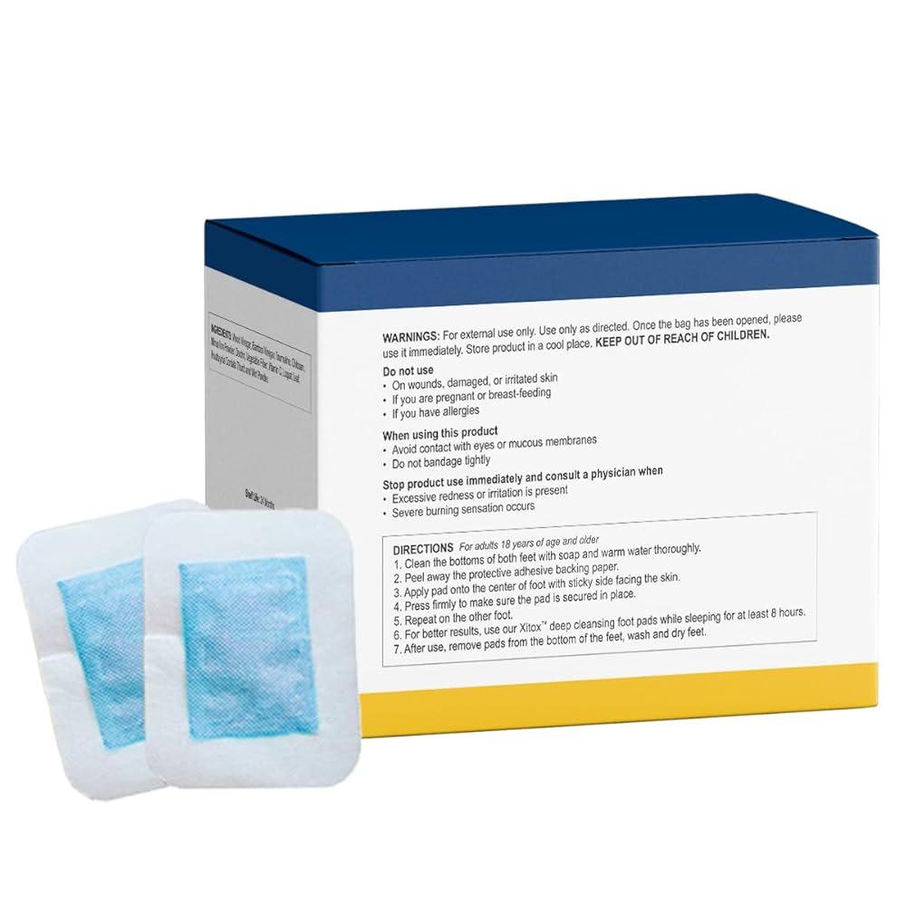 How Xitox Footpads Work to Support Your Body's Natural Cleansing Process