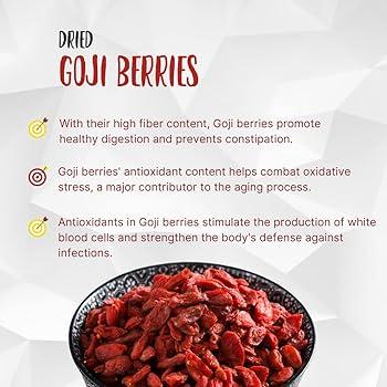 Nutritional Profile of Goji Berries That Supports Weight Loss