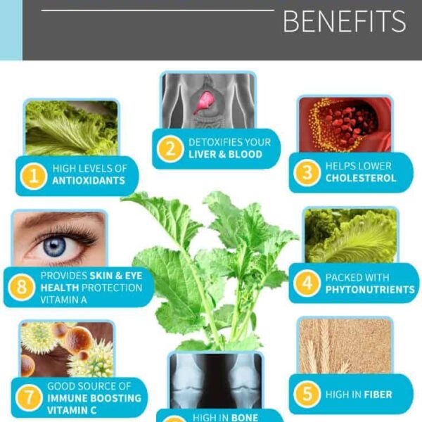 How to drop blood pressure by 17mmHg in 10 days with mustard greens